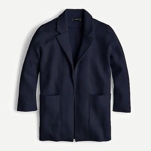 J. Crew Sophie open-front sweater-blazer